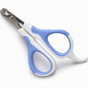 Pet Nail Scissors: Stainless Steel Clippers for Small Dogs, Cats, Ergonomic Handle
