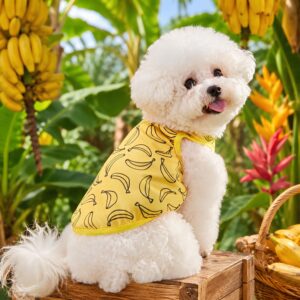 Banana Dog Shirt - Yellow Pet Tank Top